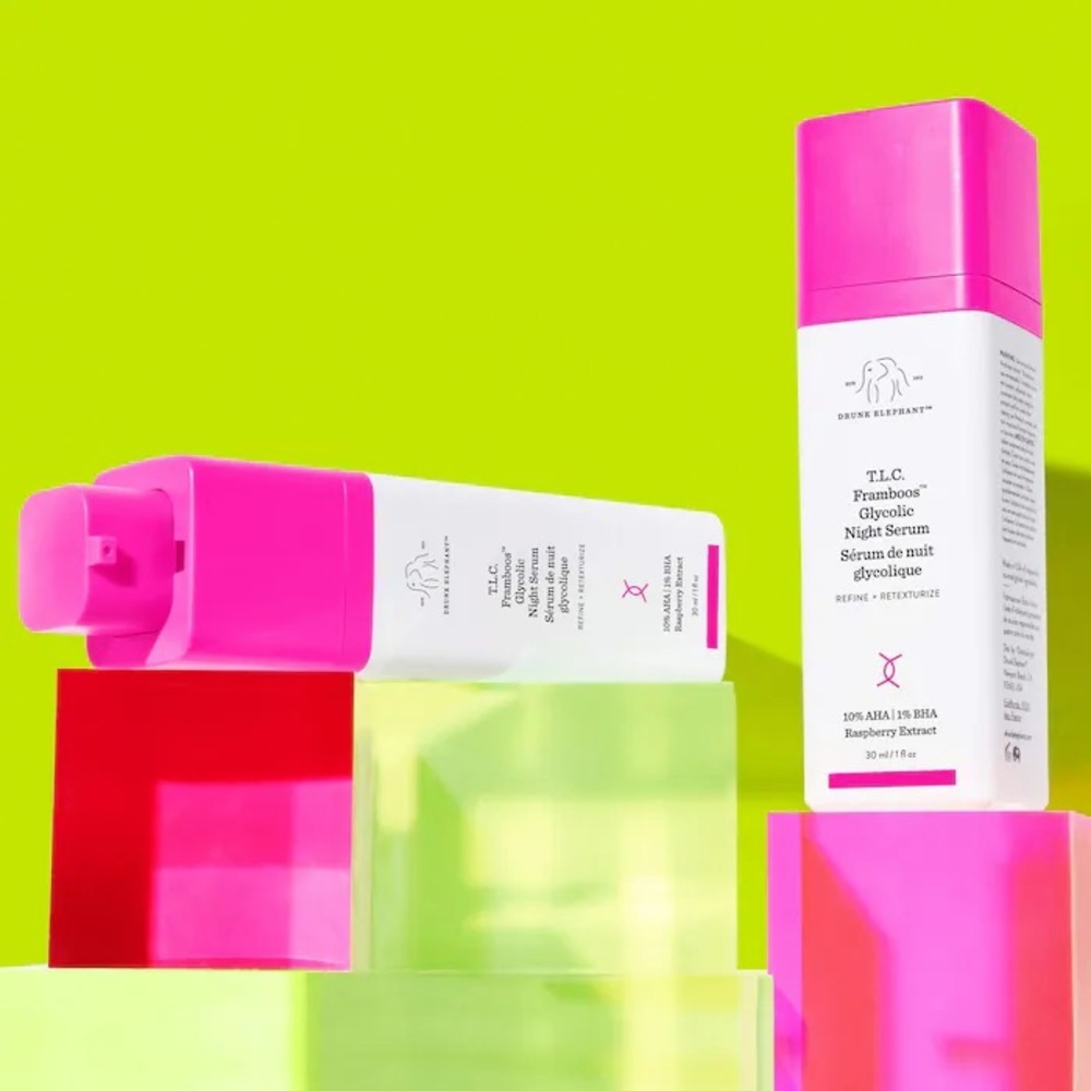 Drunk Elephant T.L.C. Framboos™ Glycolic Resurfacing Night Serum - Picture 7 of 10